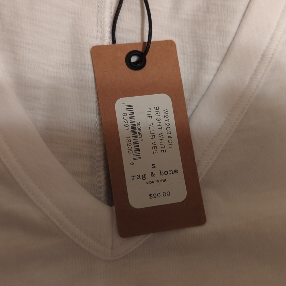 Rag & Bone V-neck The Slub Vee